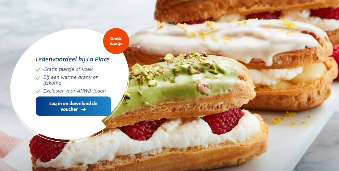 Gratis gebakje bij La Place