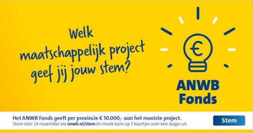 ANWB Fonds steunt maatschappelijke projecten