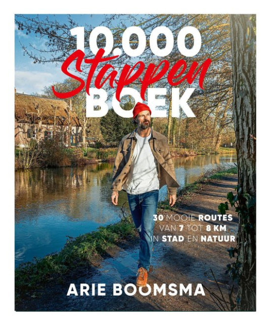 ANWB wandelboek met Arie Boomsma