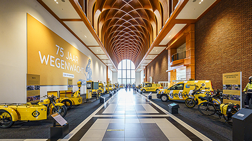 75 jaar Wegenwacht in Louwman Museum