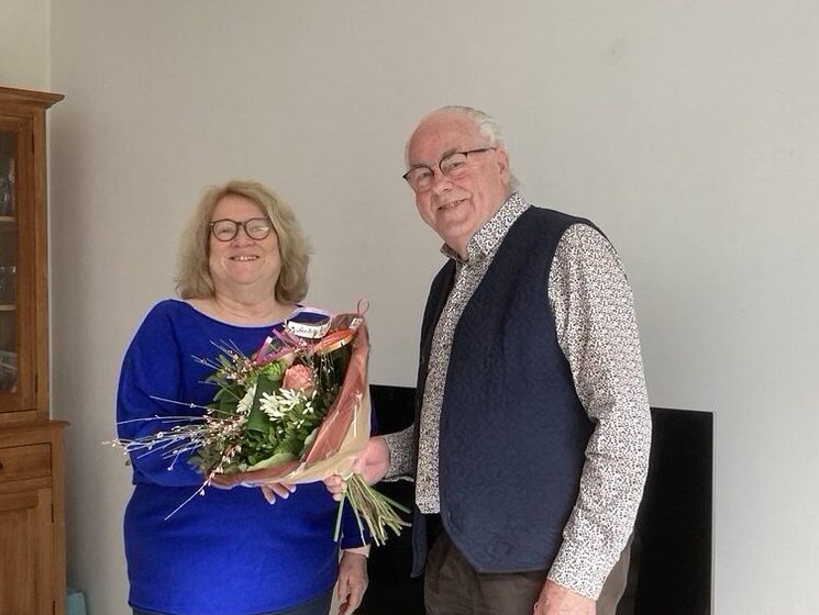 Bloemen voor Eveline Debrichy