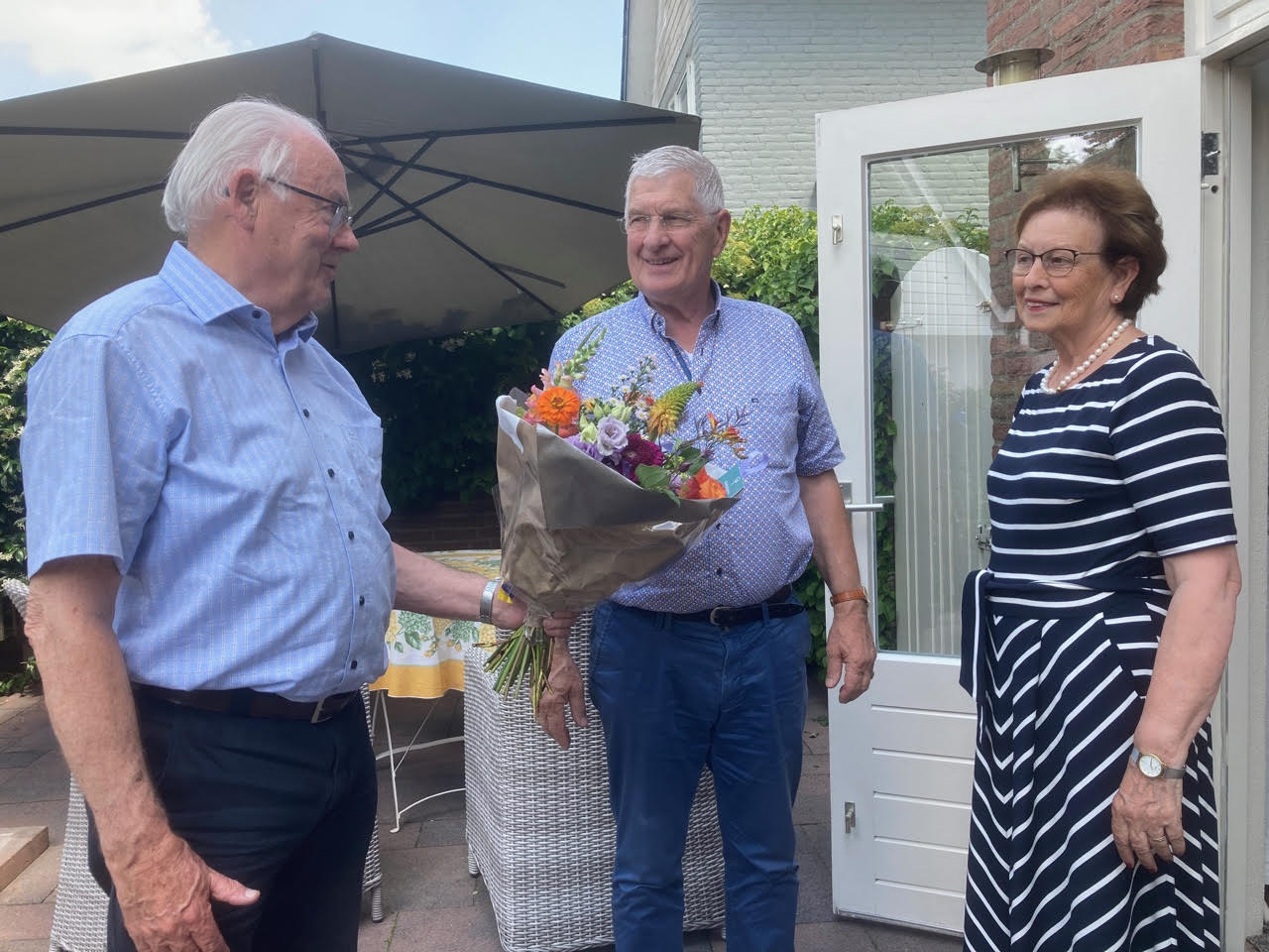 50-jarig bruidspaar Bakker