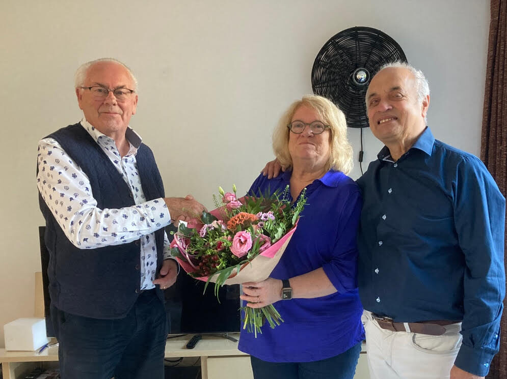 Regio Contactpersoon in Zoetermeer 50 jaar getrouwd