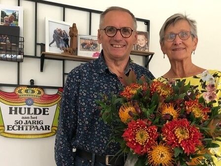 Henk en Ineke Bokhorst 50 jaar getrouwd