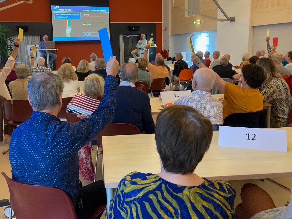 PubQuiz met veel deelnemers