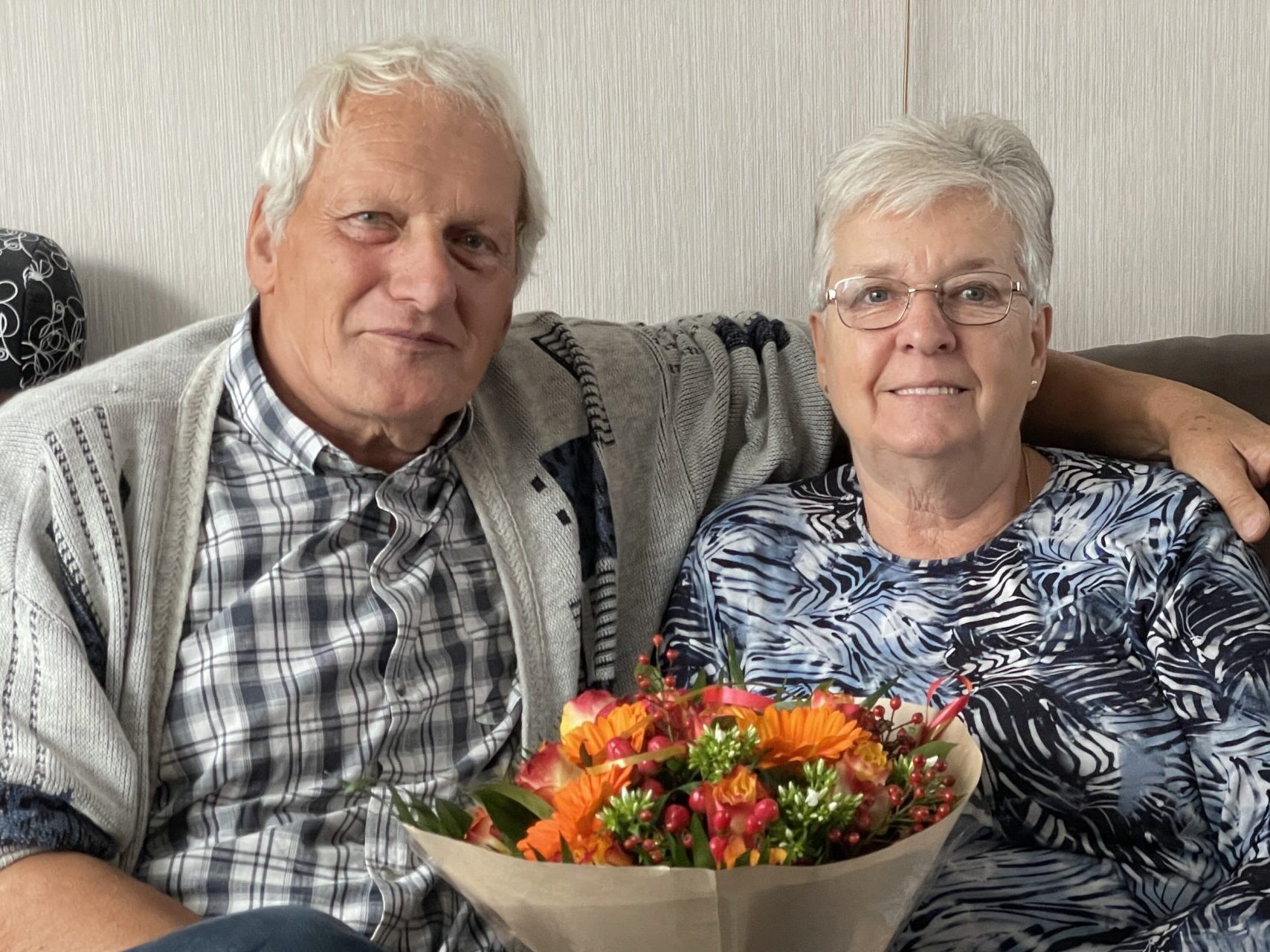 Piet van der Spek 50 jaar getrouwd