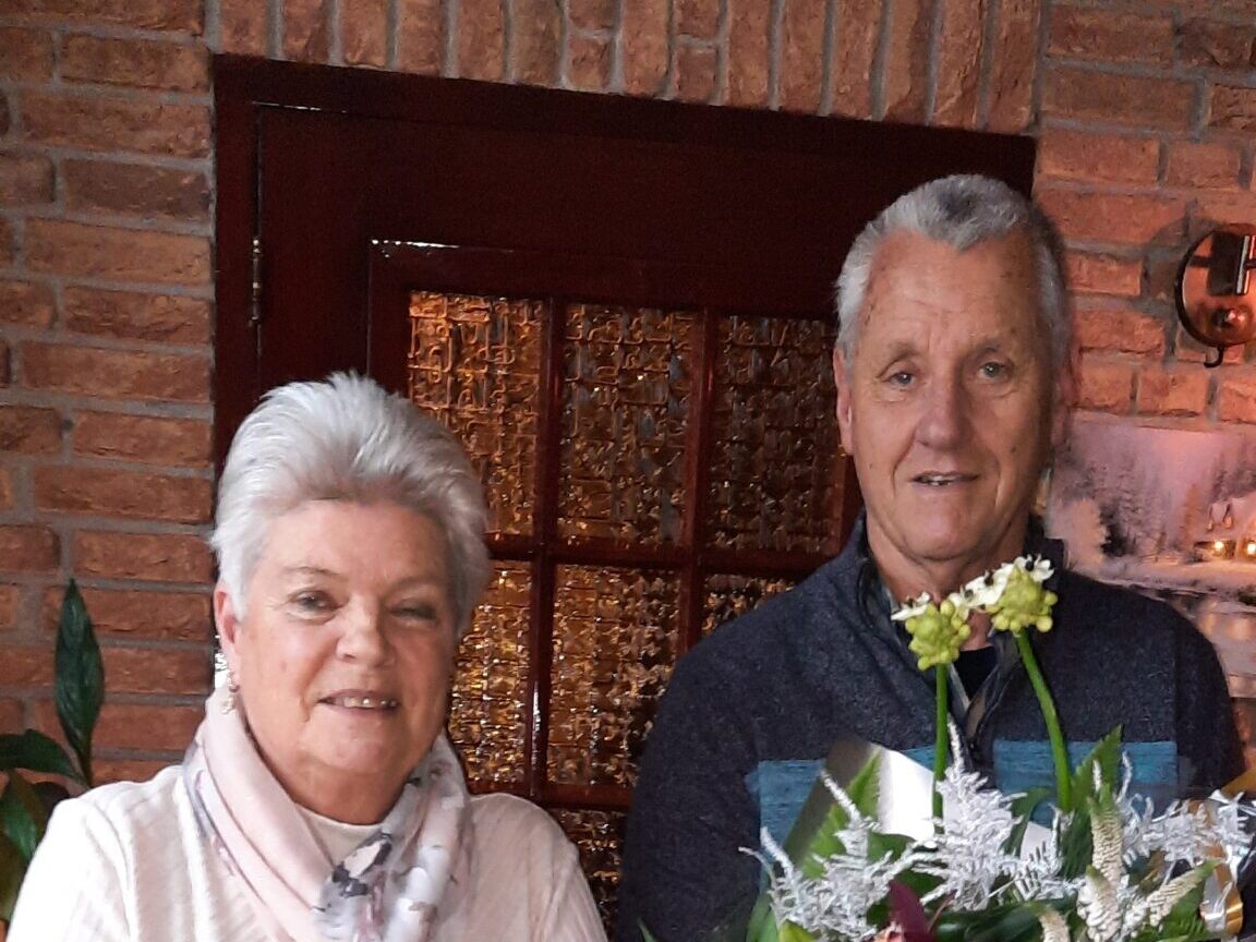 Kor en Marianne van Beek 50 jaar getrouwd