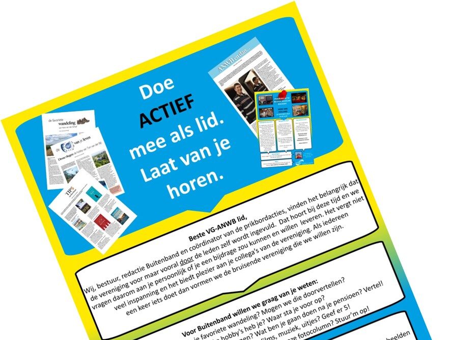 Leden voor leden: help mee