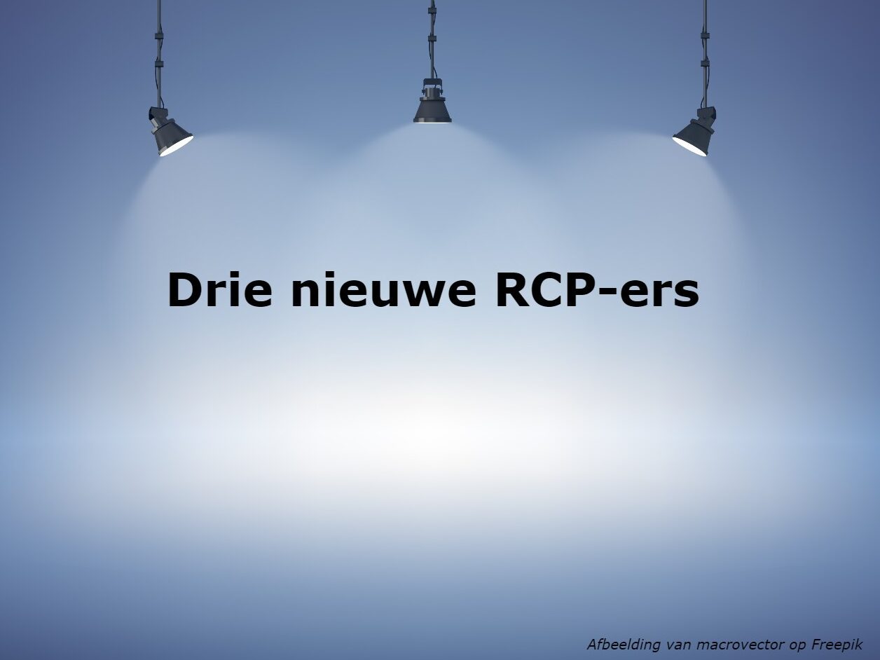 Drie nieuwe Regiocontactpersonen